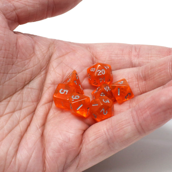 Critlings 7pc Mini RPG Set - Fireburst