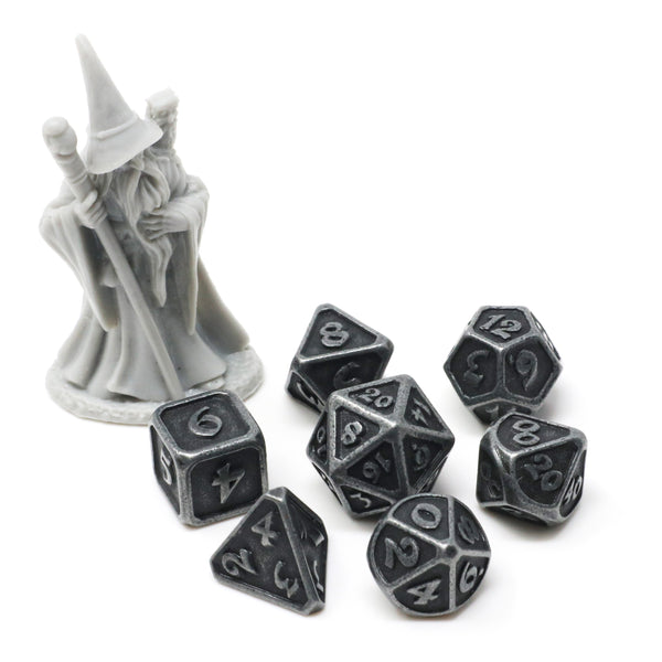 Critlings 7pc Mini RPG Set - Dark Iron