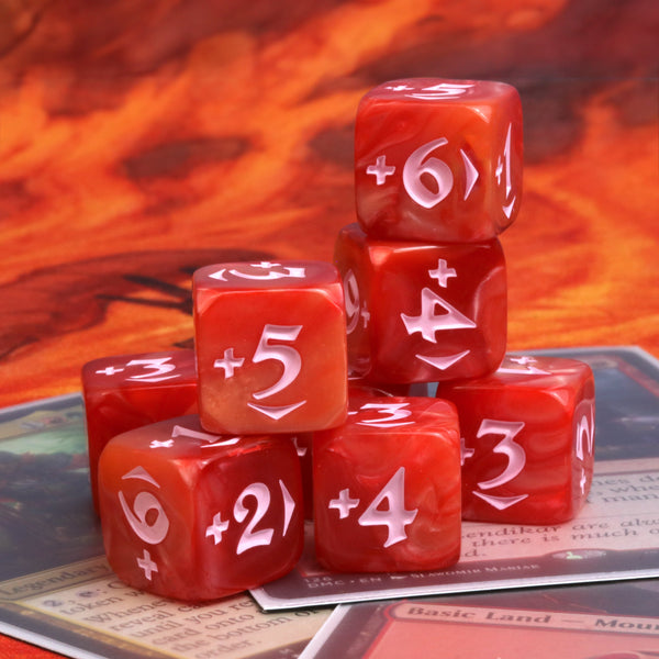 MtG Spindown Counters - Variety Pack - Red
