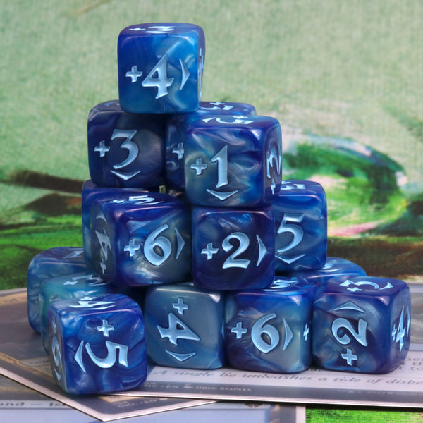 Mtg Spindown Counters - Variety Pack - Blue
