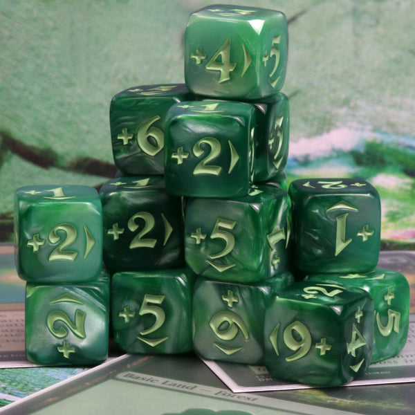 MtG Spindown Counters - Variety Pack - Green