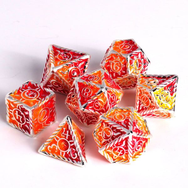 Adventure Begins - Sunwave Silver w/ Red-Orange