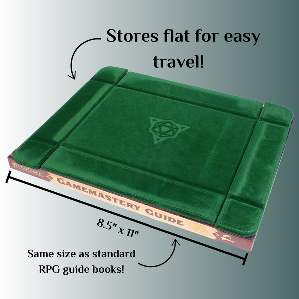 Magnetic Rectangle Tray - Purple Velvet