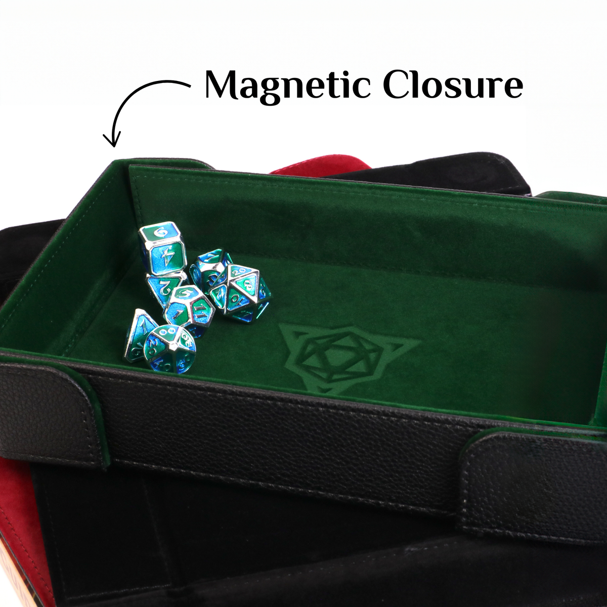 Magnetic Rectangle Tray - Purple Velvet